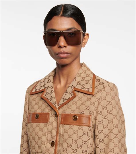 gucci square aviator sunglasses|gucci aviator sunglasses sale.